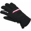 Blizzard Viva Plose ski gloves black white pink