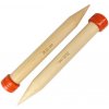 KnitPro Jumbo Birch ihlice na pletenie 35 cm