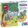 Trojdielne puzzle Apli Kids - Zvieratá 3+
