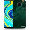 Picasee silikónový čierny obal pre Xiaomi Redmi Note 9 Pro - Green