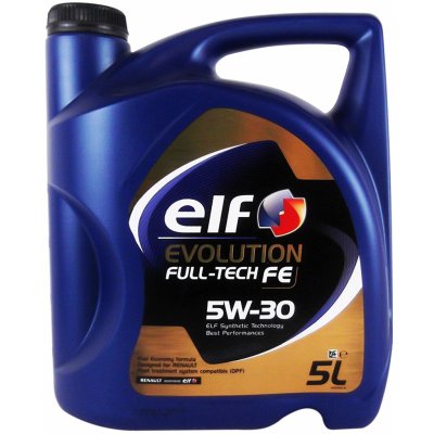 ELF Evolution Full-Tech FE 5W-30 5L (Syntetický motorový olej)