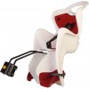 Bellelli Mr Fox Standard B-Fix 2024 White/Red sedačka na bicykel zadná