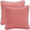 Obliečky na vankúše AmeliaHome Meadore ružové, veľkosť 45x45*2