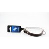 PROFIZOO Obojok STELLA podšitý filcom (14mm x 35cm) hnedá