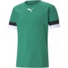 Chlapčenské futbalové tričko Puma, teamRISE zelená,biela,čierna M