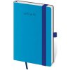 Diár Flexies týždenný vreckový A6 9x14cm modrý 2026