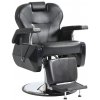 Barber kreslo LIMO - lesklá čierna