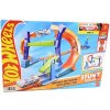 HOT WHEELS STUNT TRACKS SET Majstrovský skok na slučke + autíčko, sada +4