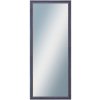 DANTIK - Zrkadlo v rámu, rozmer s rámom 50x120 cm z lišty LYON modrá (2668)