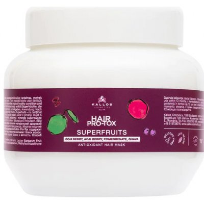 Kallos Pro-Tox SuperFruits Antioxidant Hair Mask 275 ml