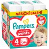 PAMPERS Active baby 4 plienkové nohavičky 9-15 kg 156 kusov