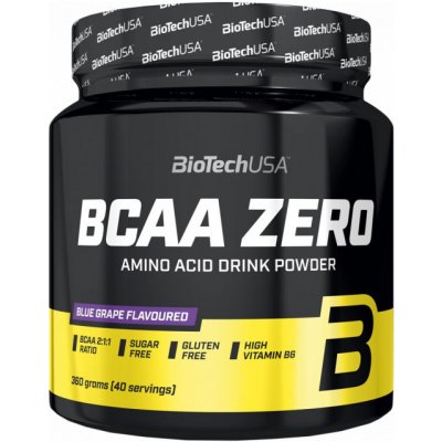 BioTech USA BCAA Zero 360 g, kiwi-limetka