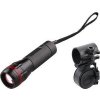 Svietidlo 3W CREE LED s držiakom na bicykel, ZOOM funkcia