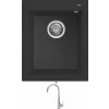 Elleci QUADRA 100 G40 full black + Elleci C01 CADDY chróm