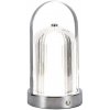 V-Tac | LED Stmievateľná stolná lampa LED/1W/5V 3000-6000K 1800 mAh chróm | VT1455