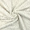 Kabátovina s vlnou Curly Boucle - Maslová svetlá
