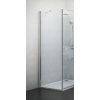 ROTH ELEGANT LINE GBL 80cm ľavá pevná sprchová stena / walk-in sprchový kút, profil brillant, sklo číre, 133-800000L-00-02