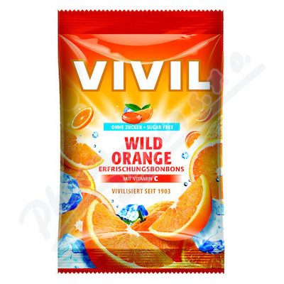 Vivil Divoký pomeranč + vitamín C bez cukru 120 g