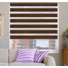 FOA Roleta Deň a noc, STANDARD, Orech slim, A 056 , 132 x 150 cm