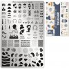 Moyra Stamping Platňa na pečiatkovanie č. 103 Designer