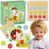 TOOKY TOY Detské puzzle Zvieratká Zodpovedajúce učenie tvarov Farby + dosky