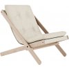 Karup deckchair BOOGIE - lehátko (skladacie) 65x88x75 cm linen neošetřené (bez oleja, bez laku)