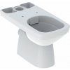 Geberit Selnova Štvorcová WC misa, hlboké splachovanie, horizontálny odtok, Rimfree, biela 501.563.01.7