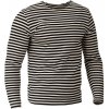 Ruské námornícke tričko s dlhým rukávom Original - čierne-biele,