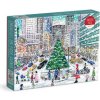 Michael Storrings Snowfall on Park Avenue 1000 Piece Puzzle