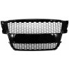 KITT Specials Badgeless Front Grille suitable for Audi A5 8T (2007-2011) RS Design Piano Black