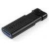 USB flash disk VERBATIM PinStripe USB 3.0, 128GB, black