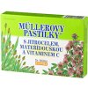 MÜLLEROVE PASTILKY so skorocelom a materinou dúškou 12 ks