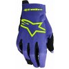 ALPINESTARS rukavice RADAR YOUTH, ALPINESTARS, detské (fialová/žlutá fluo) 2026 - XS