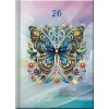 Praktik denní diář 2026 Motýl
