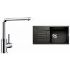 Blanco SET 11-C 25 FAVUM XL 6 S ČERNÁ + MILA CHROM