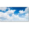 Fotoobraz na skle Oblaky na nebi 100x50 cm