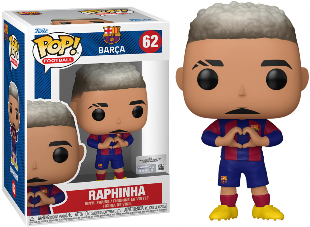 Funko Pop! 62 Football FC Barcelona Raphinha