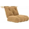 sofa HOOKED natural pine (futónová pohovka) karup natural 75*200 cm fudge brown 515