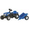 Rolly Toys Traktor New Holland s přívěsem (5013074)