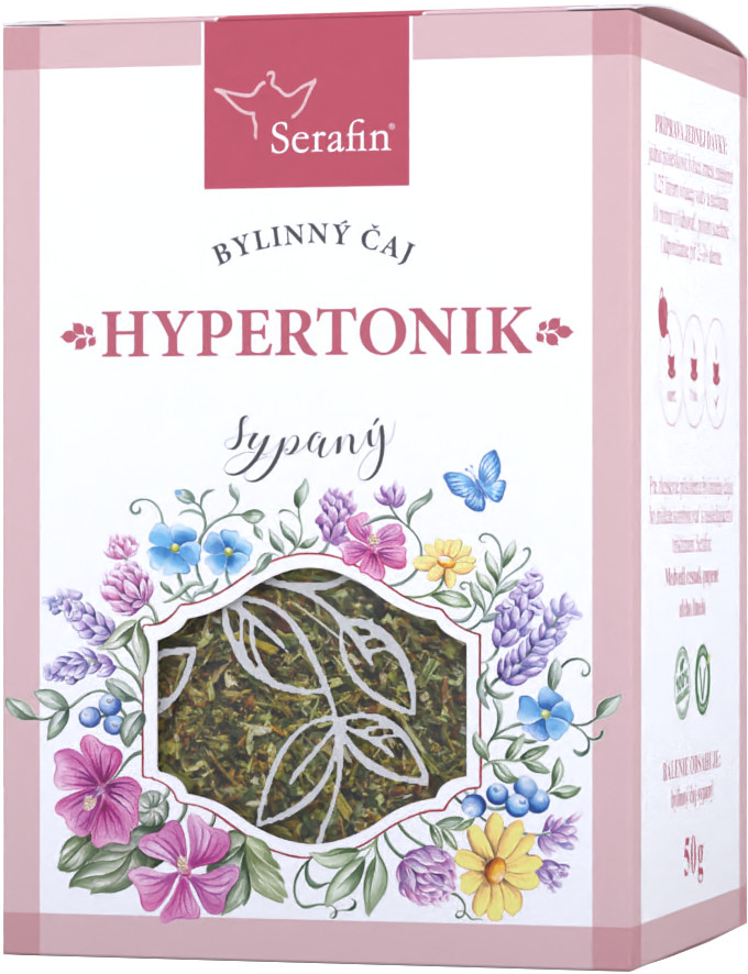 Serafin Hypertonik bylinný čaj sypaný 50 g