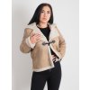 Dámsky krátky kožušinový kabátik Camel Cozy Veľkosť: M/L