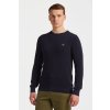 SVETER GANT COTTON PIQUE C-NECK EVENING BLUE