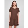 Urban Classics Ladies Valance Tee Dress Brown