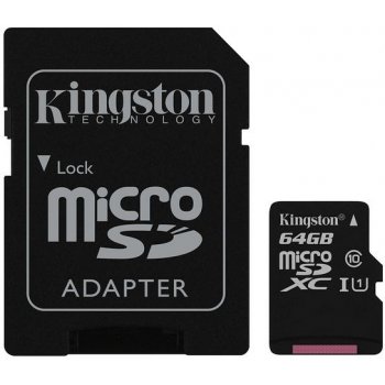 Kingston Canvas Select microSDXC 64GB UHS-I U1 SDCS/64GB