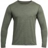 Devold Breeze Man Shirt lichen melange XL; Zelená triko