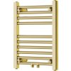 MEXEN - Mars vykurovací rebrík/radiátor 500 x 400 mm, 140 W, zlatý W110-0500-400-00-50
