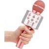 WSTER WS 858 Karaoke Bluetooth mikrofón – ružový