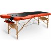 Skladací masážny stôl TANDEM Profi W2D DUO Farba: čierno-oranžová 195*70 cm / 15,5 kg / 3 farby