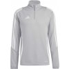 Pánska mikina adidas, TIRO24 TRAINING TOP sivá,biela L