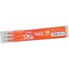 Pilot Náhradná náplň do rollera Frixion Point 0,7mm oranžová 3ks-Pilot
